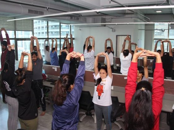 Corporate Yoga – Reviving Employee Engagement with Wellness Modules