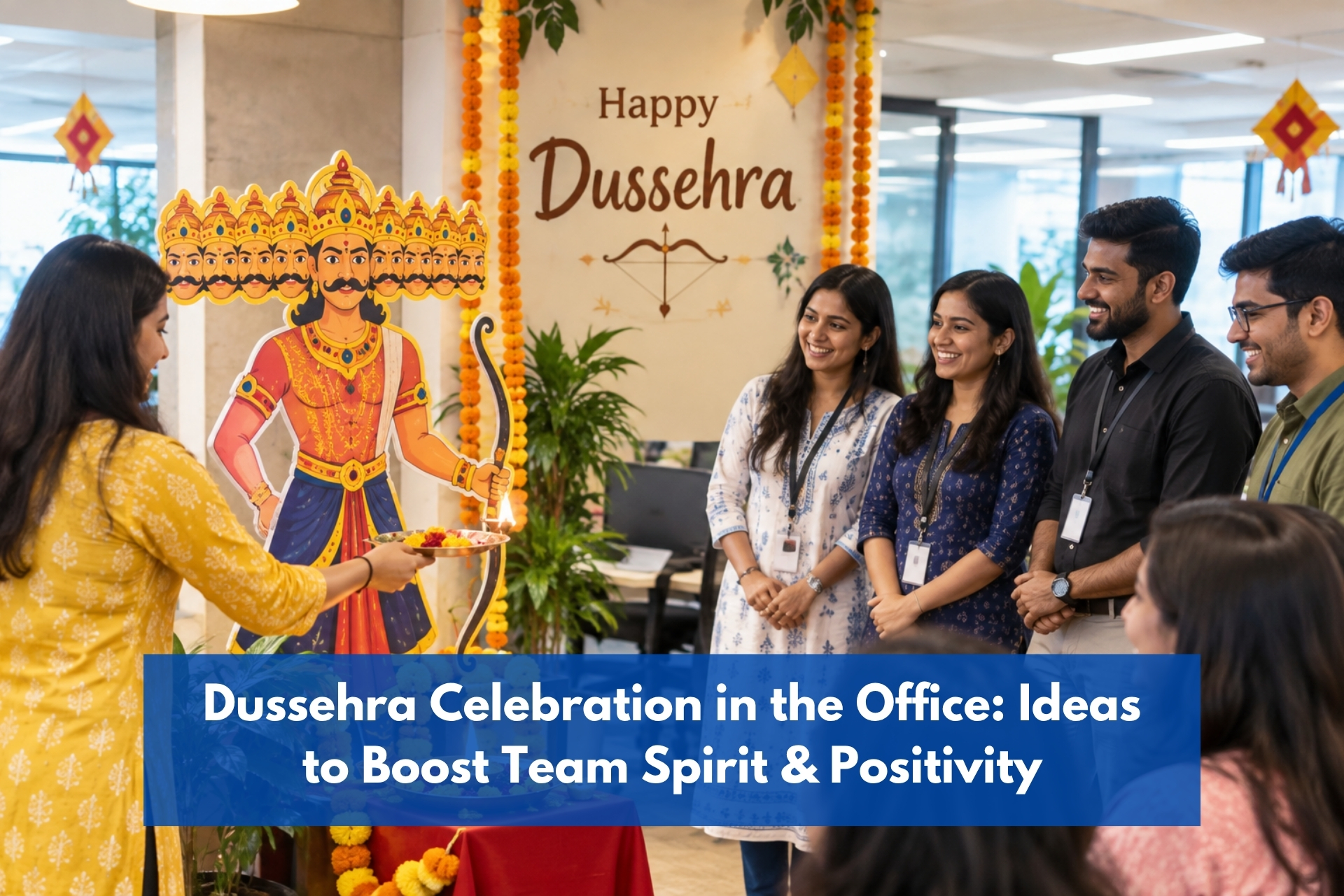 Dussehra celebration in the office: ideas to boost team spirit & positivity