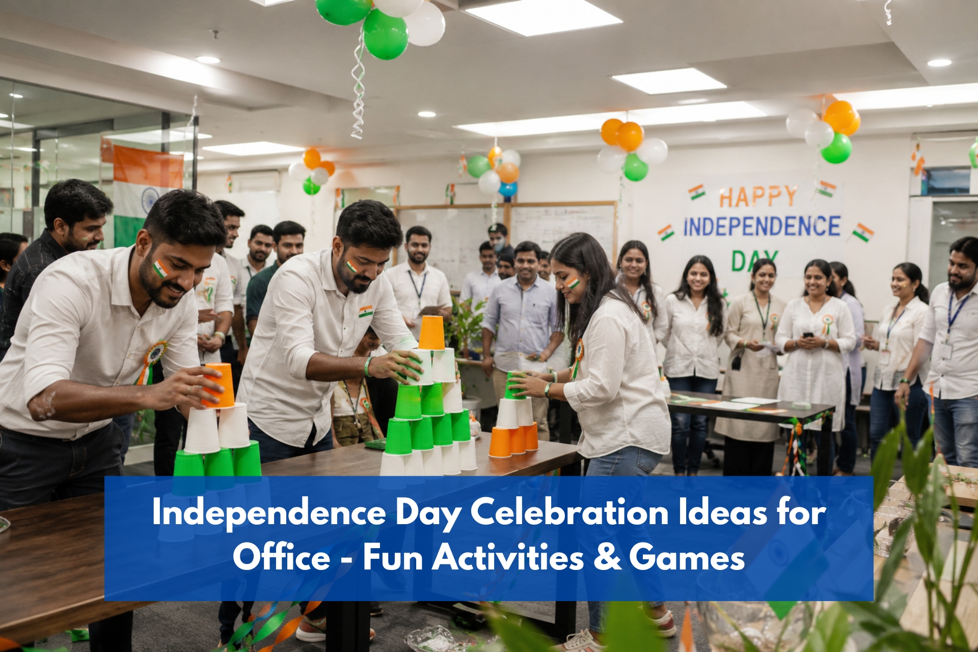 Independence day celebration ideas for office - fun activities & games