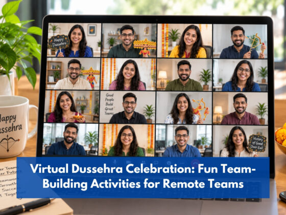 Celebrate dussehra virtually: fun team-building activities for remote teams
