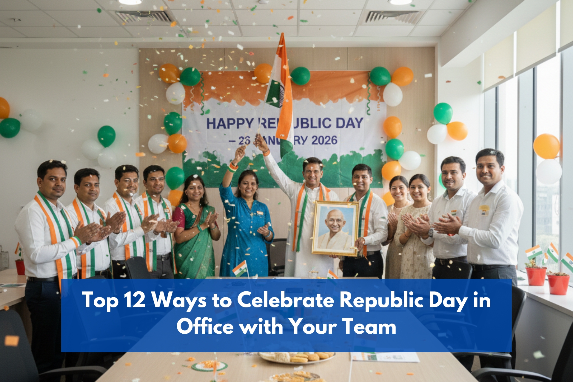 Top 12 Ways to Celebrate Republic Day in Office with Your Team