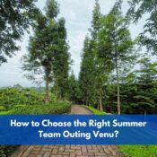How to choose the right summer team outing venu