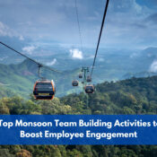 Top monsoon team building activities to boost employee engagement