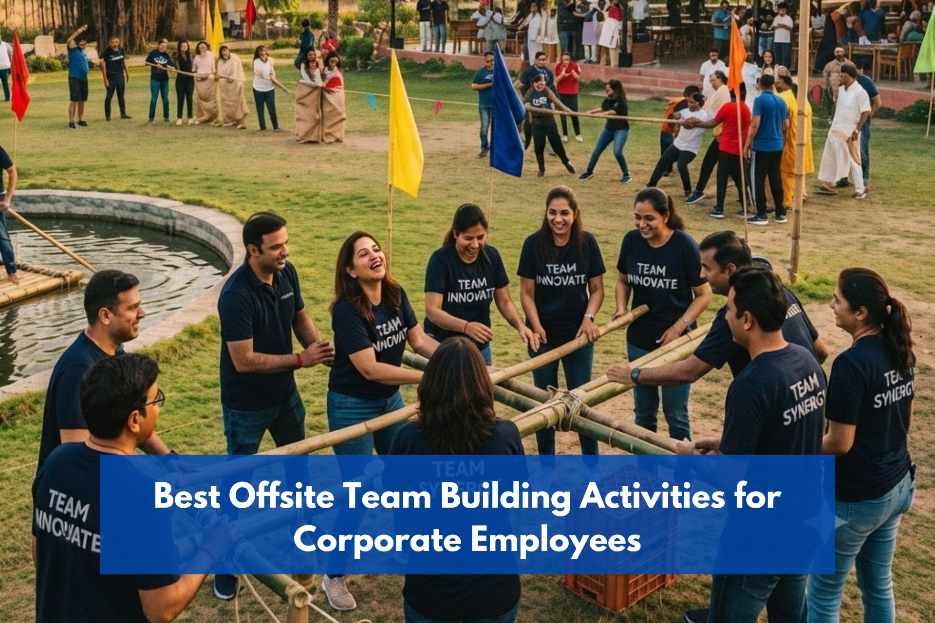 Best offsite team building activities for corporate employees