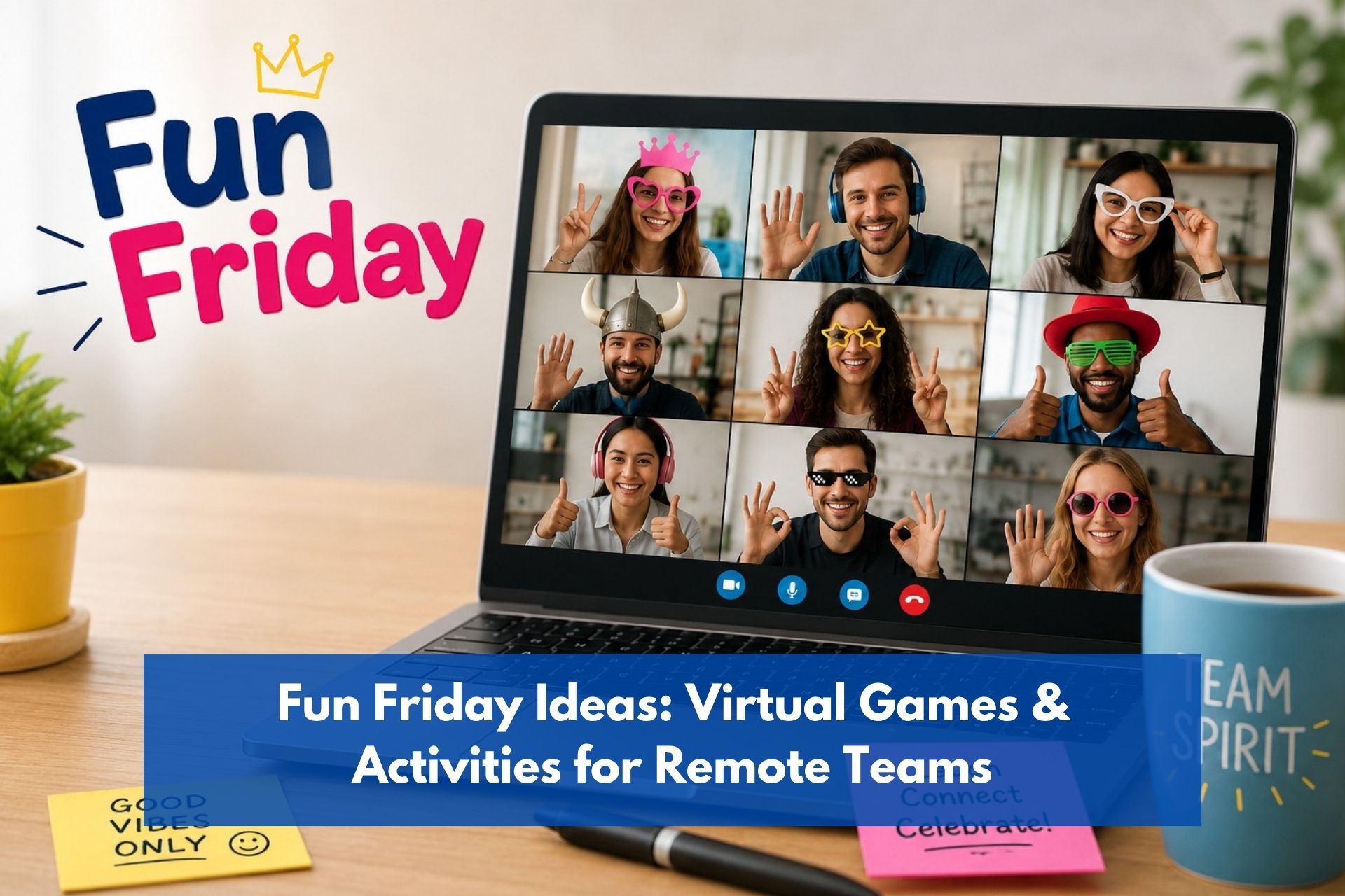 Fun friday ideas: virtual games & activities for remote teams